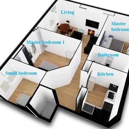 Apartment Topsleep 24-2 Arnheim
